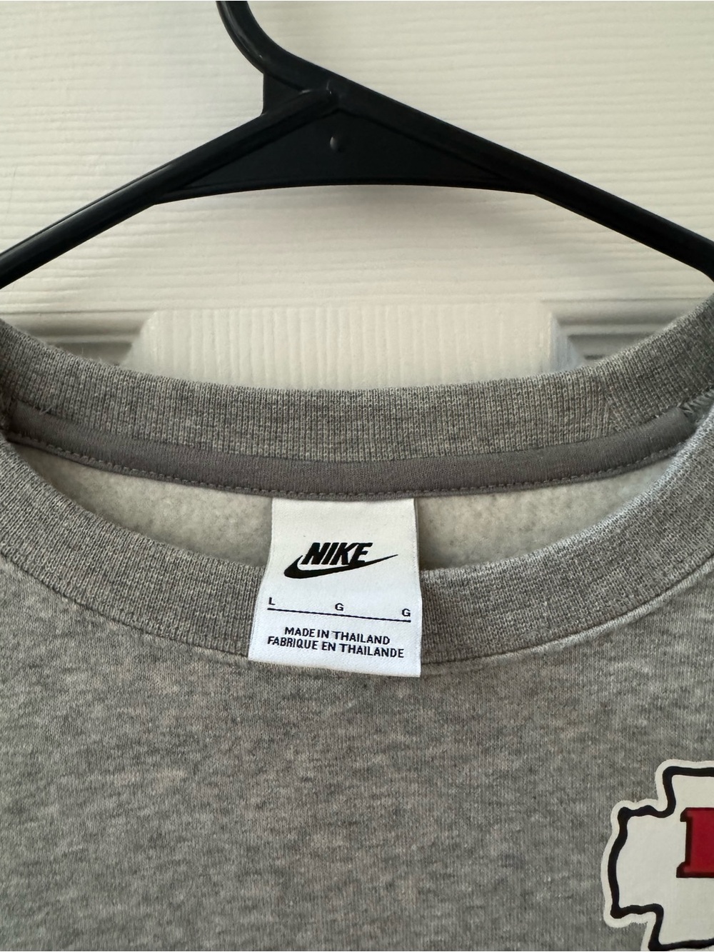 Nike Kansas City Chiefs Gray Crewneck Sweatshirt Men’s Large - Picture 2 of 5